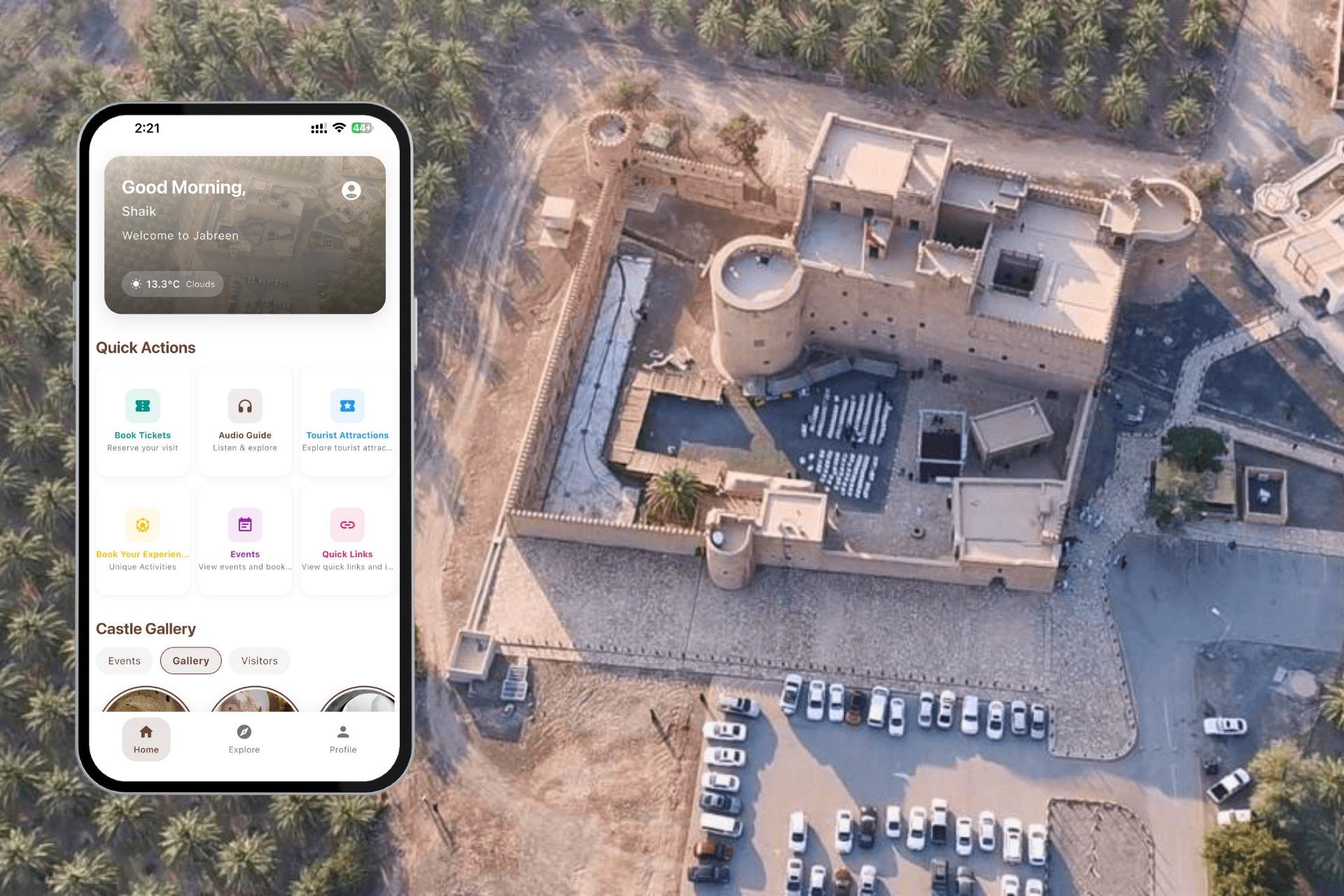 Jabreen Castle Tourism App